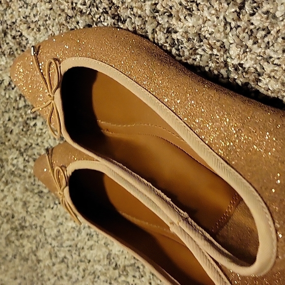 Candie's Shoes Gold Sparkle Shoes Poshmark